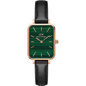 Orologio Donna Quadro Pressed Verde Daniel Wellington