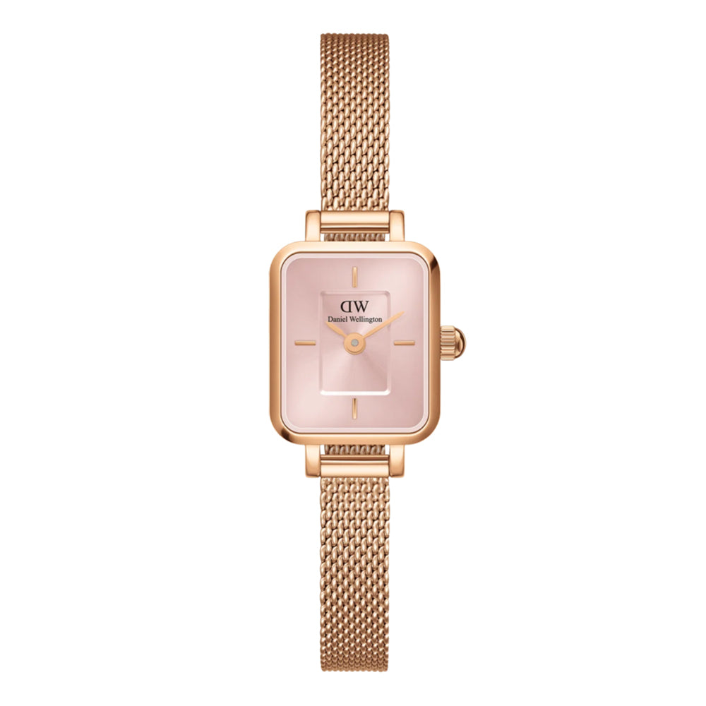 Orologio Donna Rose Quadro Mini Melrose Rosa Daniel Wellington