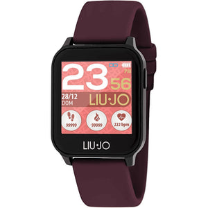 Orologio Donna Smartwatch Black Cinturino Bordeaux Liu Jo Energy