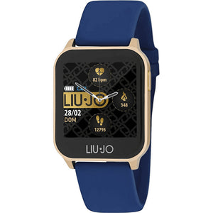 Orologio Donna Smartwatch Rose Cinturino Blu Liu Jo Energy - SWLJ020