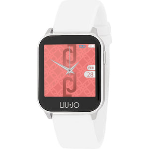 Orologio Donna Smartwatch Silver Cinturino Bianco Liu Jo Energy - SWLJ014