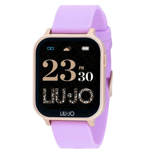 Orologio Donna Smartwatch Voice Energy Rose Cinturino Viola Liu Jo