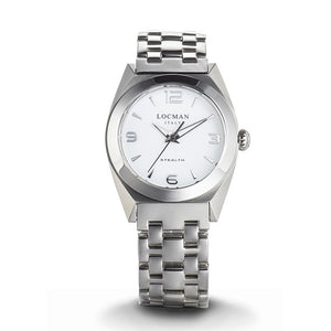 Orologio Donna Stealth Acciaio Bianco Locman