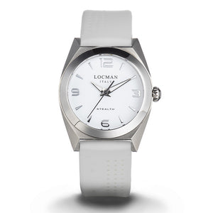 Orologio Donna Stealth Acciaio Bianco Locman