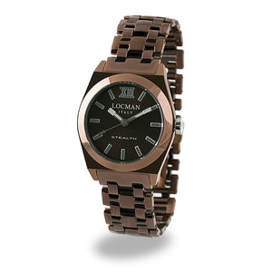 Orologio Donna Stealth Marrone - Locman Ref 204 0204BNBNFNK0BRN