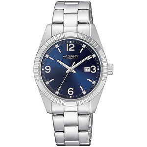 Orologio Donna Timeless Lady Blu con Cristalli Vagary