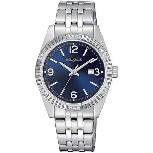 Orologio Donna Timeless Lady Blu con Cristalli Vagary
