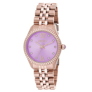 Orologio Donna Tiny Viola Gold Rose TLJ1138 -  Liu Jo Luxury   