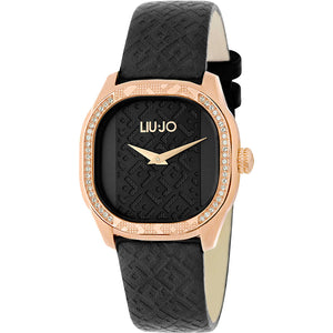 Orologio Donna Trama Nero Rose Gold Liu Jo Luxury