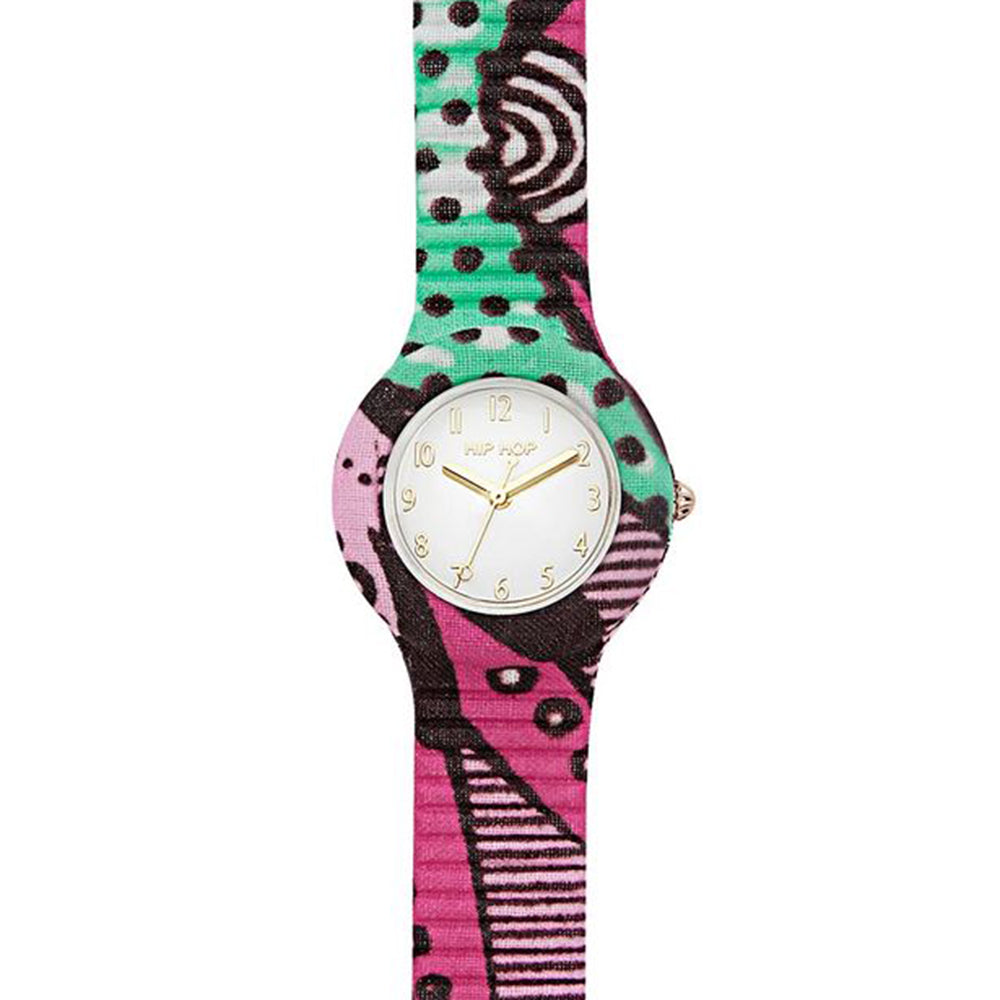 Orologio Donna Wax Block Azzurro Fucsia HWU1143 Hip Hop