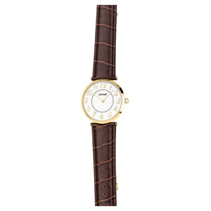 Orologio Unisex Acciaio Marrone Lowell