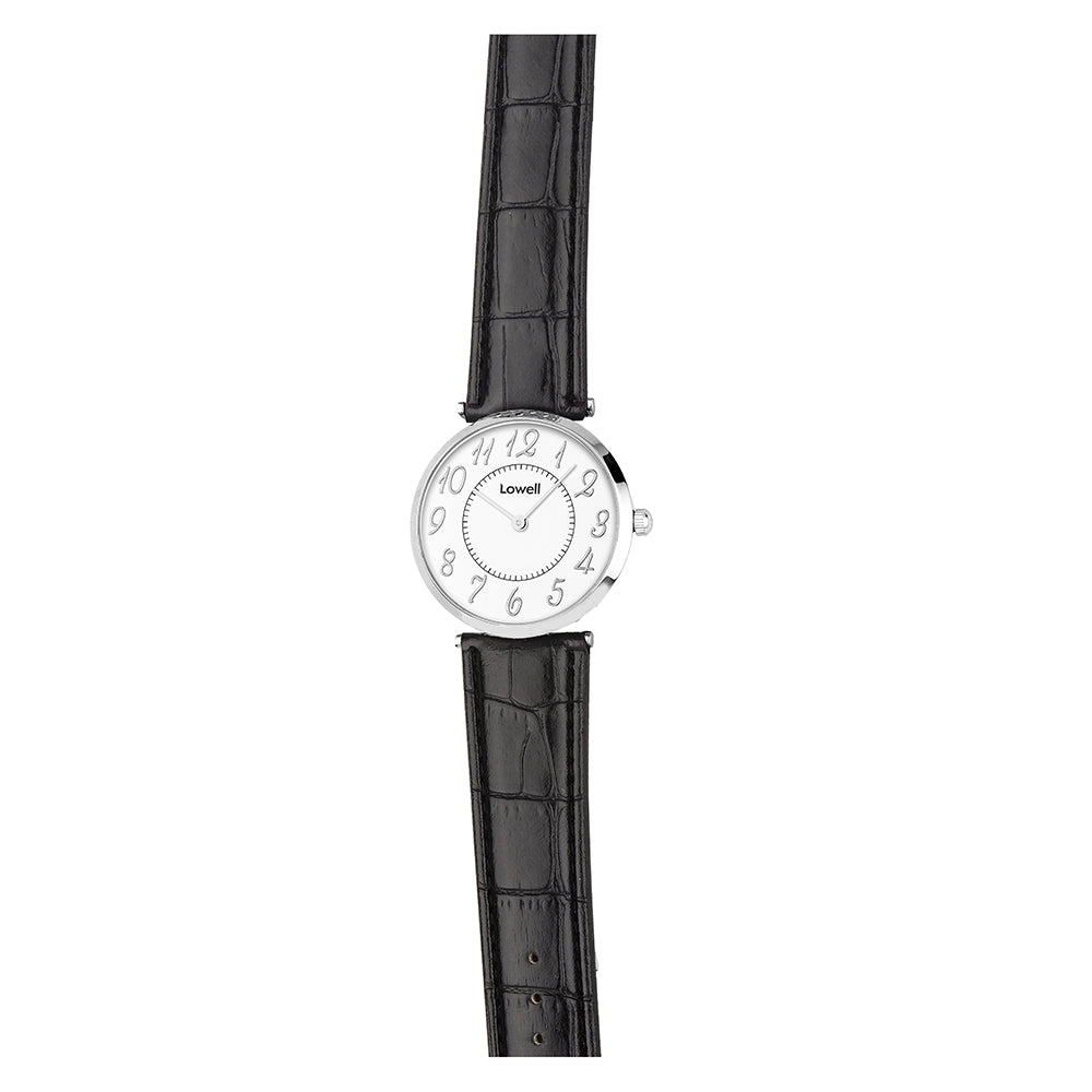Orologio Unisex Acciaio Nero Lowell