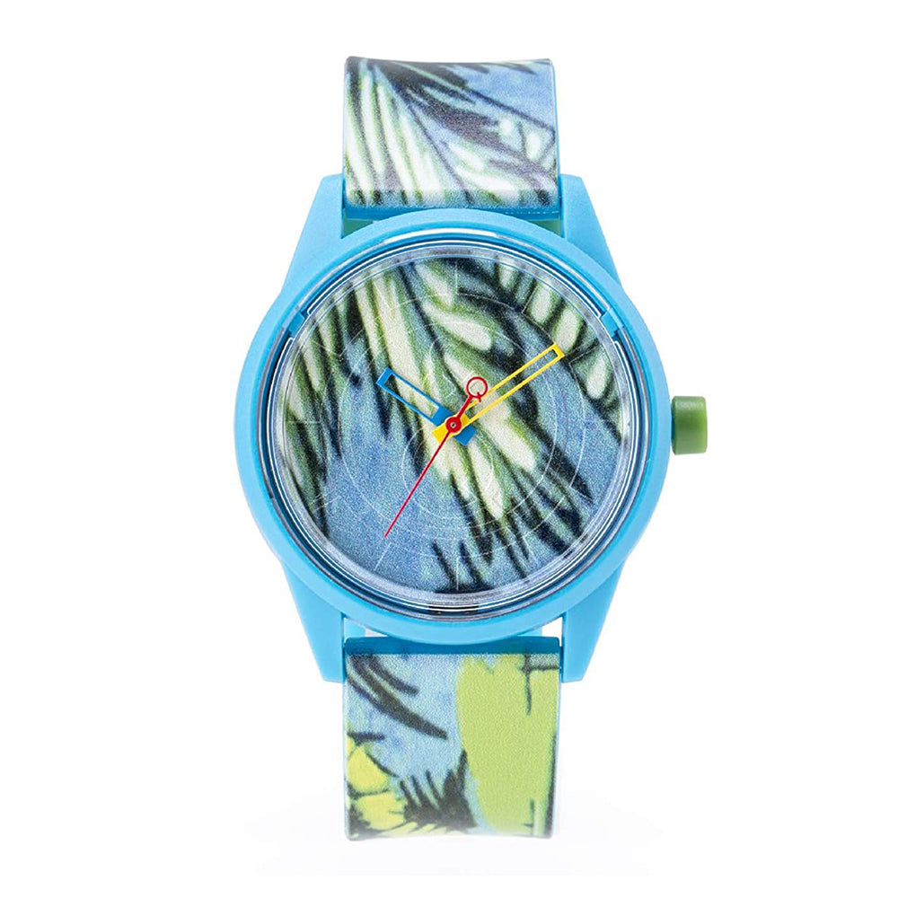 Orologio Unisex Q&Q Azzurro Smile Solar