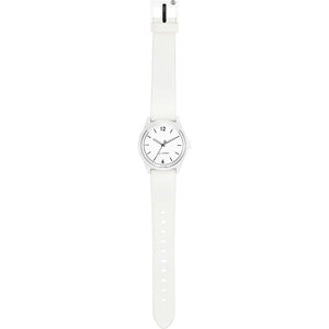 Orologio Unisex Bianco Matching Outfit Mini Smile Solar