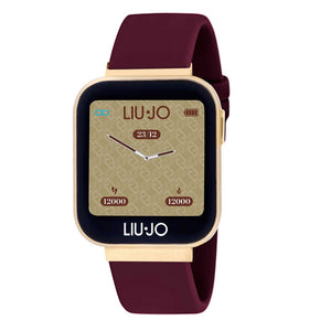 Orologio Unisex Smartwatch Classic Gold Cinturino Bordeaux Liu Jo