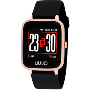 Orologio Unisex Smartwatch GO Rose Cinturino Nero Liu Jo