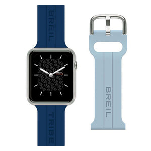 Orologio Unisex Smartwatch SBT-X Silver Doppio Cinturino Blu e Azzurro Breil Tribe
