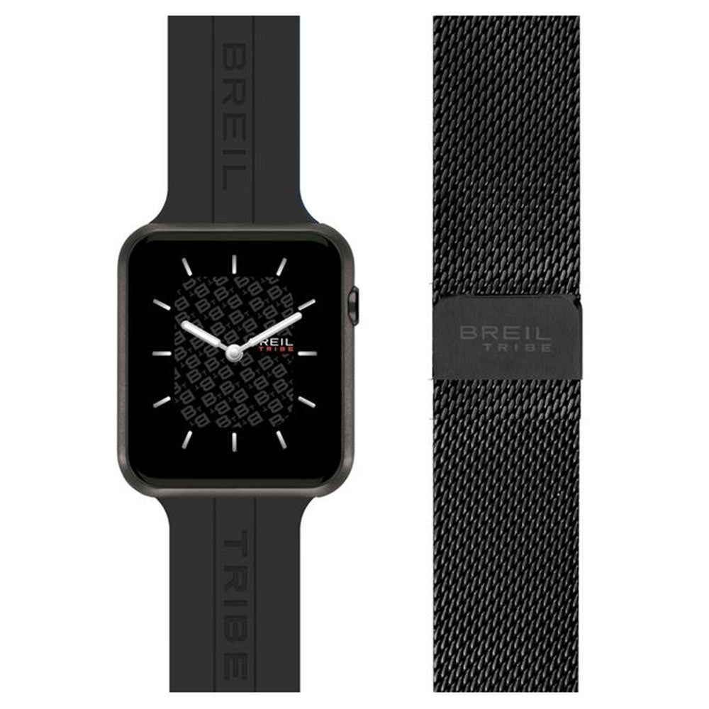 Orologio Unisex Smartwatch SBT-X Ip Black Doppio Cinturino Nero e