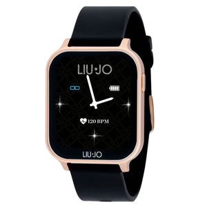 Orologio Unisex Smartwatch Voice Energy Rose Cinturino Nero Liu Jo