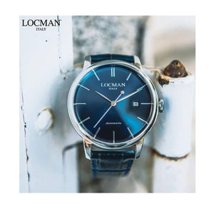 Orologio Uomo 1960 Ref. 255 0255A02A-00BLNKPB - Locman