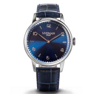 Orologio Uomo 1960 in Acciaio Blu Locman - 0251A02R00BLRG2PB