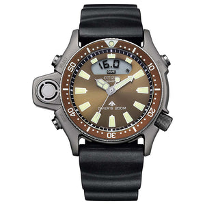 Orologio Uomo Acciaio Aqualand I Limited Edition Marrone Promaster Citizen
