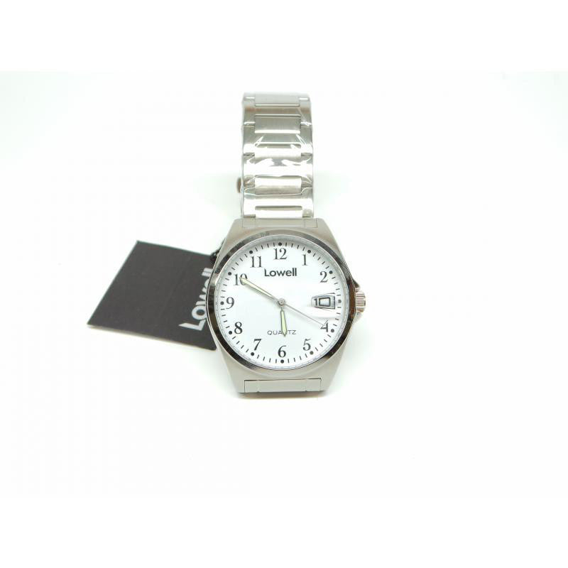 Orologio Uomo Acciaio Bianco PL4040-80 - Lowell  