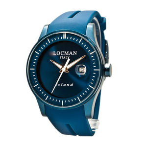 Orologio Uomo Acciaio Blu Island Locman 