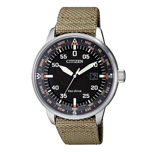 Orologio Uomo Acciaio Eco Drive Aviator Of Collection Citizen