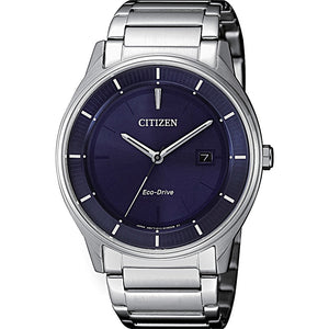 Orologio Uomo Acciaio Eco Drive Style Of Collection Blu Citizen 
