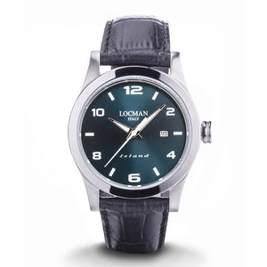 Orologio Uomo Acciaio Grigio Island Locman