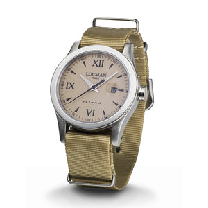 Orologio Uomo Acciaio Sabbia Island Locman  