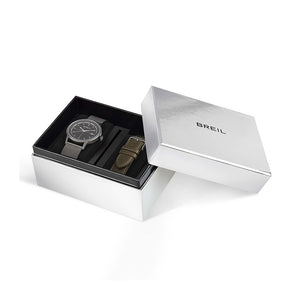 Orologio Uomo Acciaio Six.3.Nine Doppio Cinturino Breil