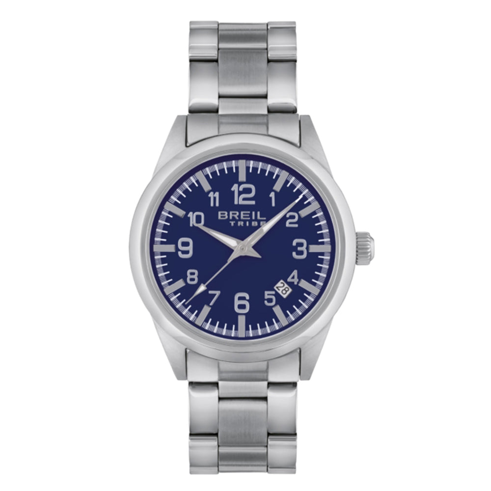 Orologio Uomo Acciaio Yukon Blu Tribe Breil