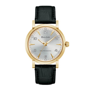 Orologio Uomo American Clipper Automatico Ip Gold Bulova