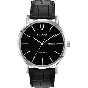Orologio Uomo American Clipper Automatico Nero Bulova
