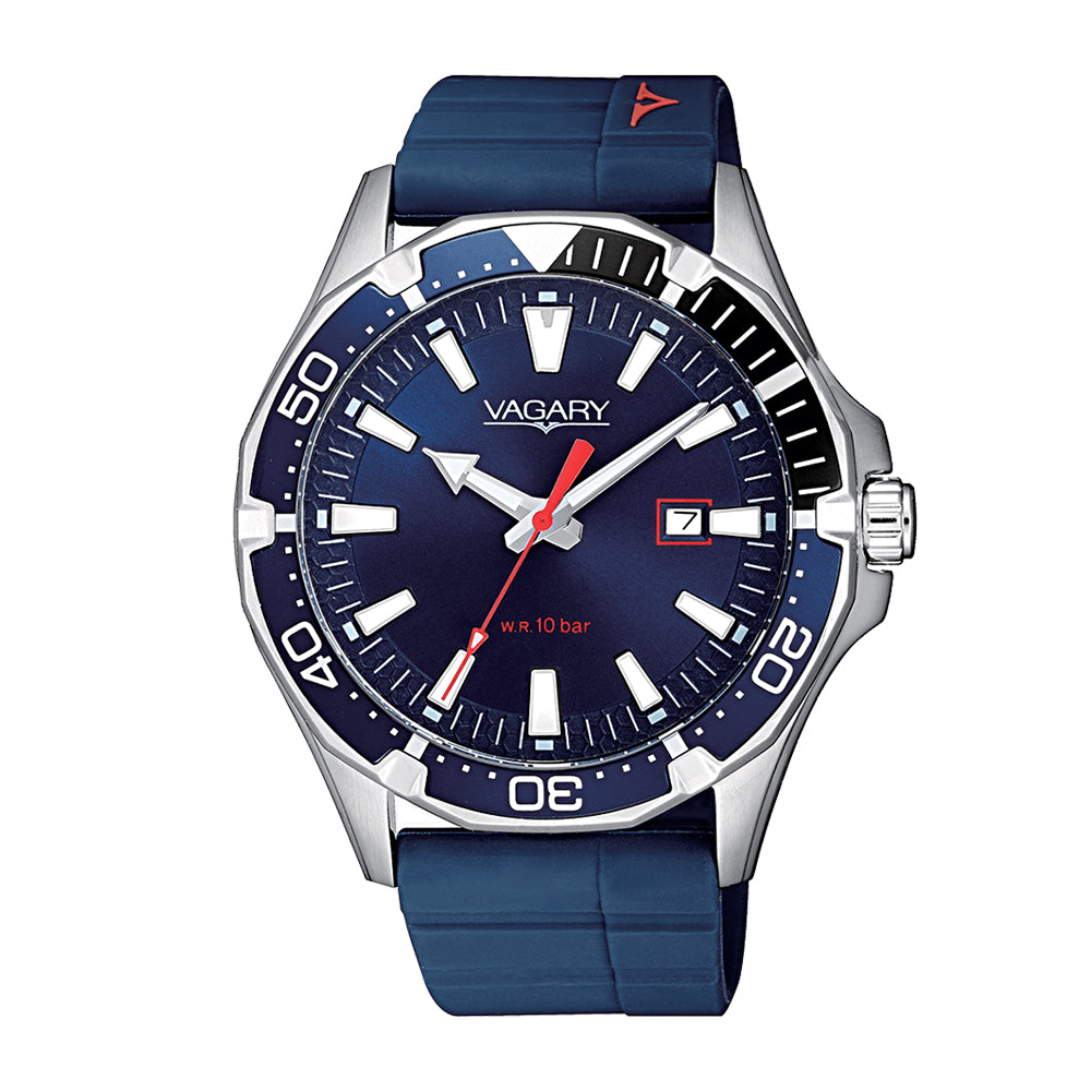 Orologio Uomo Aqua39 Blu Vagary