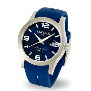 Orologio Uomo Automatico Blu Island Locman 