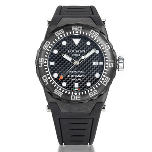 Orologio Uomo Automatico Mare 300mt Nero Locman