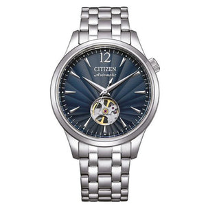 Orologio Uomo Automatico Meccanico Blu Citizen