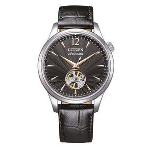 Orologio Uomo Automatico Meccanico Nero Citizen