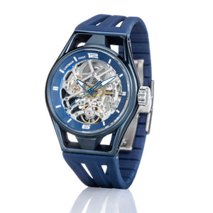 Orologio Uomo Automatico Skeleton Montecristo Blu Locman