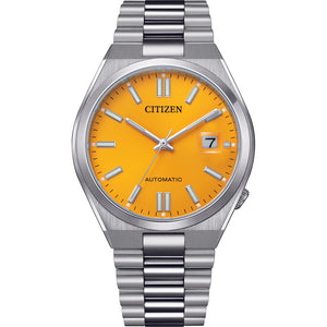 Orologio Uomo Automatico Tsuyosa Collection Arancione Citizen