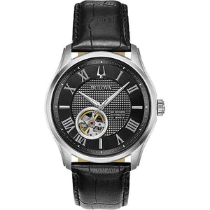 Orologio Uomo Automatico Wilton Nero Bulova