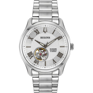 Orologio Uomo Automatico Wilton Silver Bulova