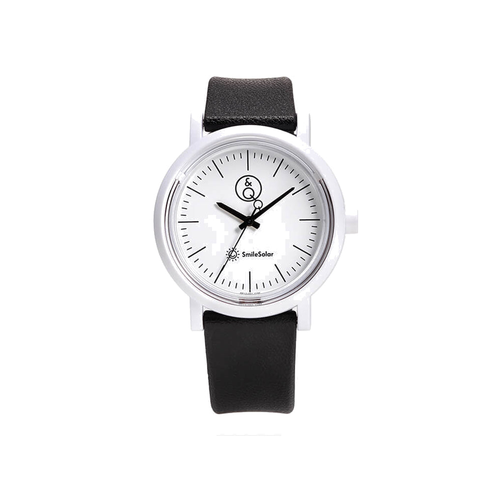 Orologio Uomo Bianco Fall Winter Smile Solar