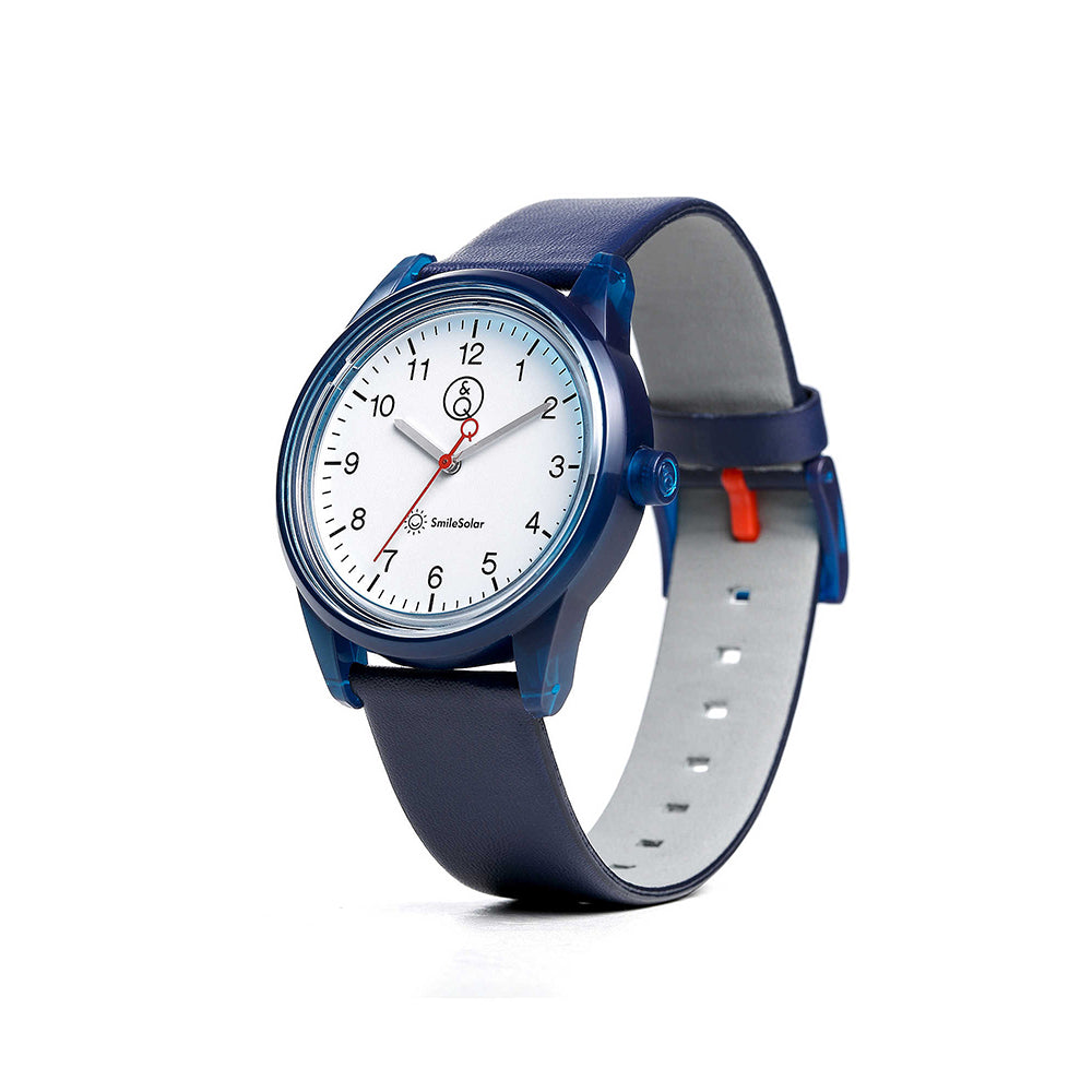 Orologio Uomo Blu Matching Outfit Smile Solar