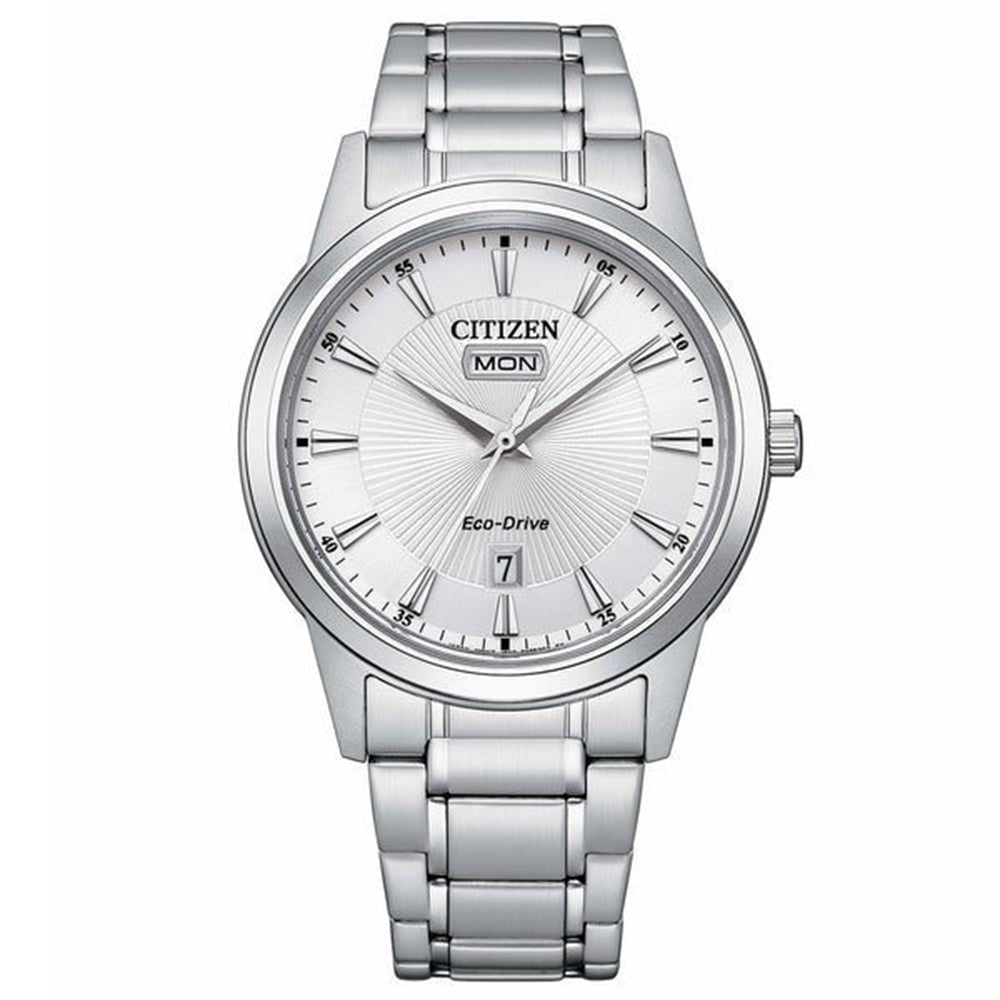 Orologio Uomo Classic Eco Drive Argento Citizen