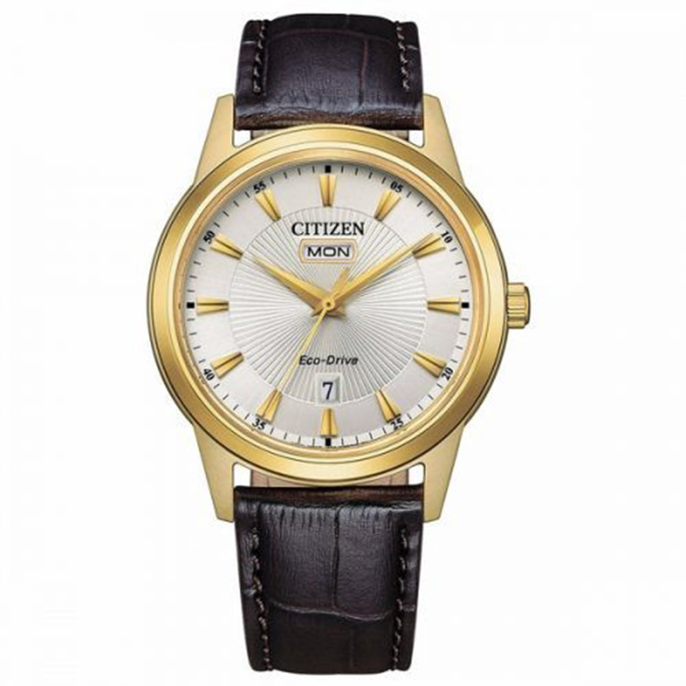 Orologio Uomo Classic Eco Drive Avorio Gold Citizen