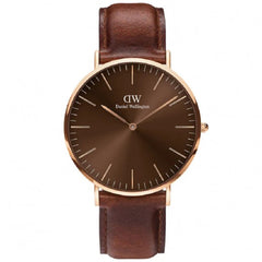 Orologio Uomo Classic Revival Marrone Daniel Wellington